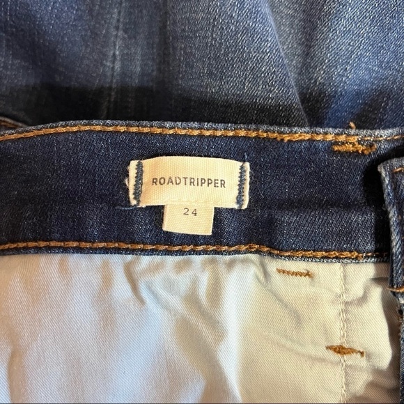 Madewell | Roadtripper Jeans in Jansen Wash High Rise Skinny Denim Jeans Size 24 - Picture 5 of 13